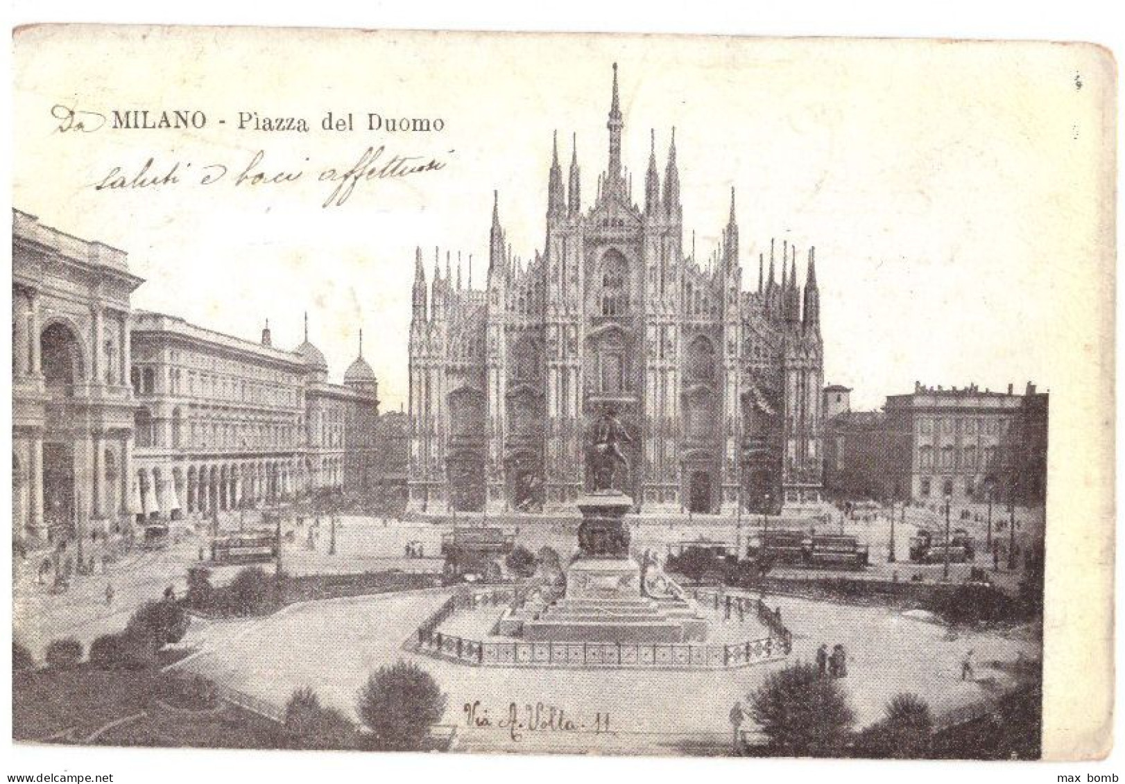 1906  MILANO 47  DUOMO - Milano (Milan)