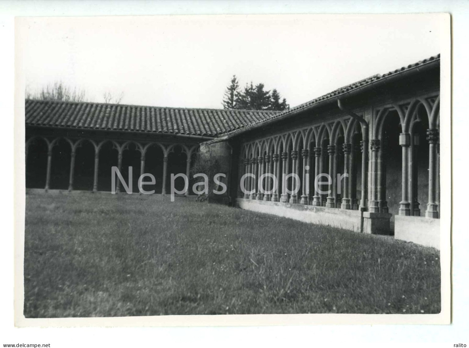 CHARLIEU Vers 1960 Prieuré Photo 14 X 20 Cm LOIRE - Orte