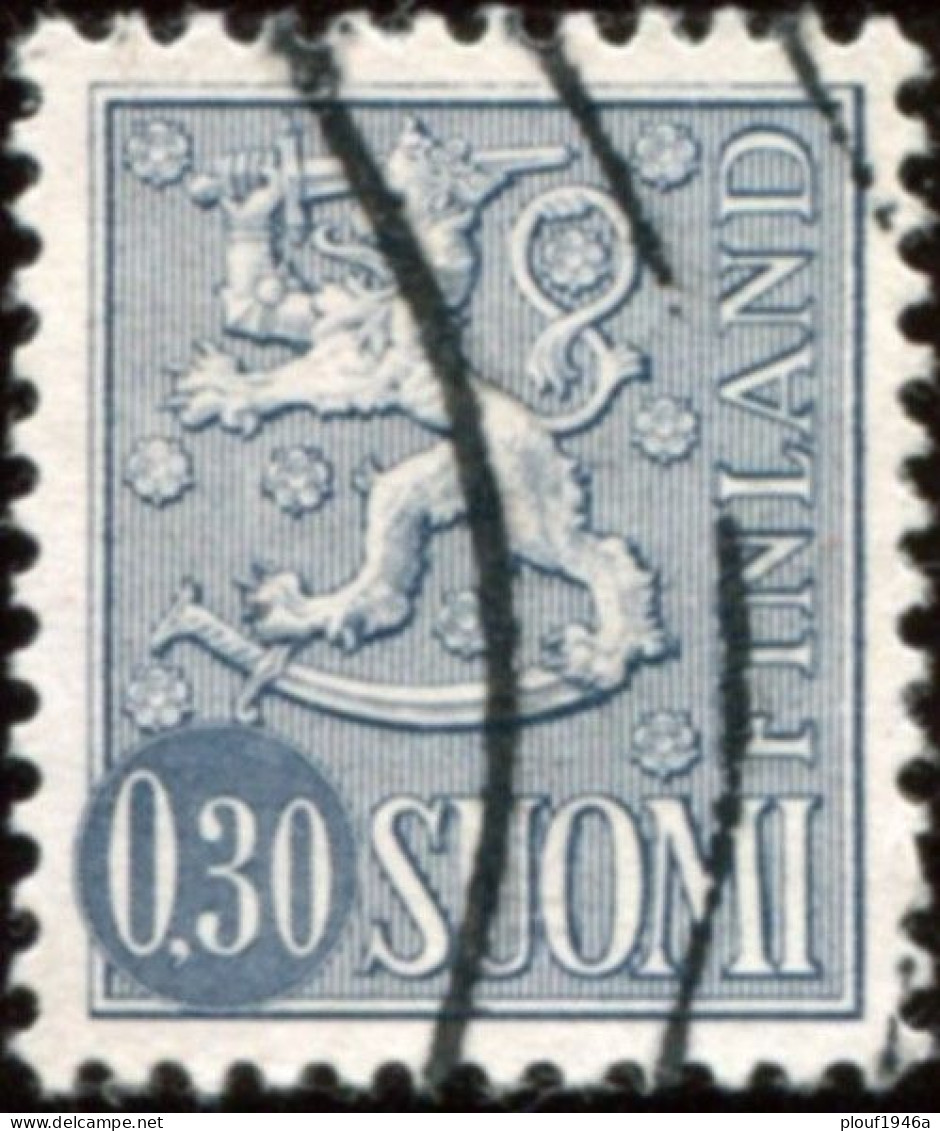 Pays : 187,1 (Finlande : République)  Yvert Et Tellier N° :   538 AB (B-II) (o) - Used Stamps