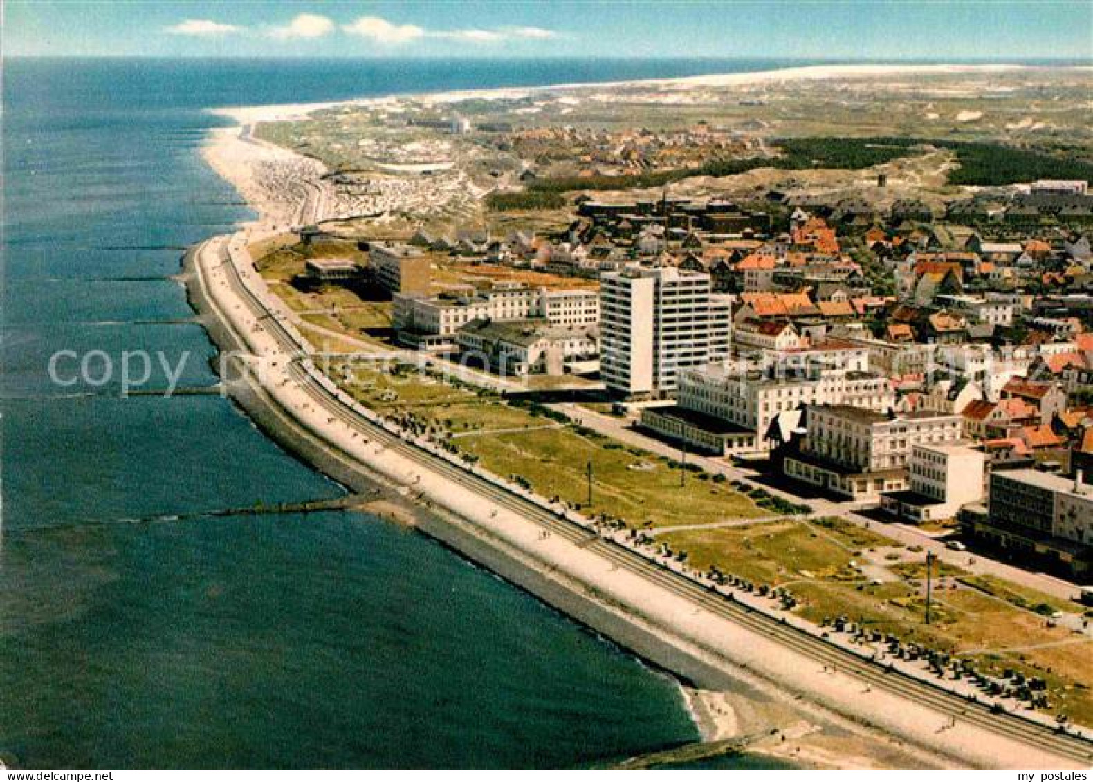 72842609 Norderney Nordseebad Fliegeraufnahme Norderney - Norderney