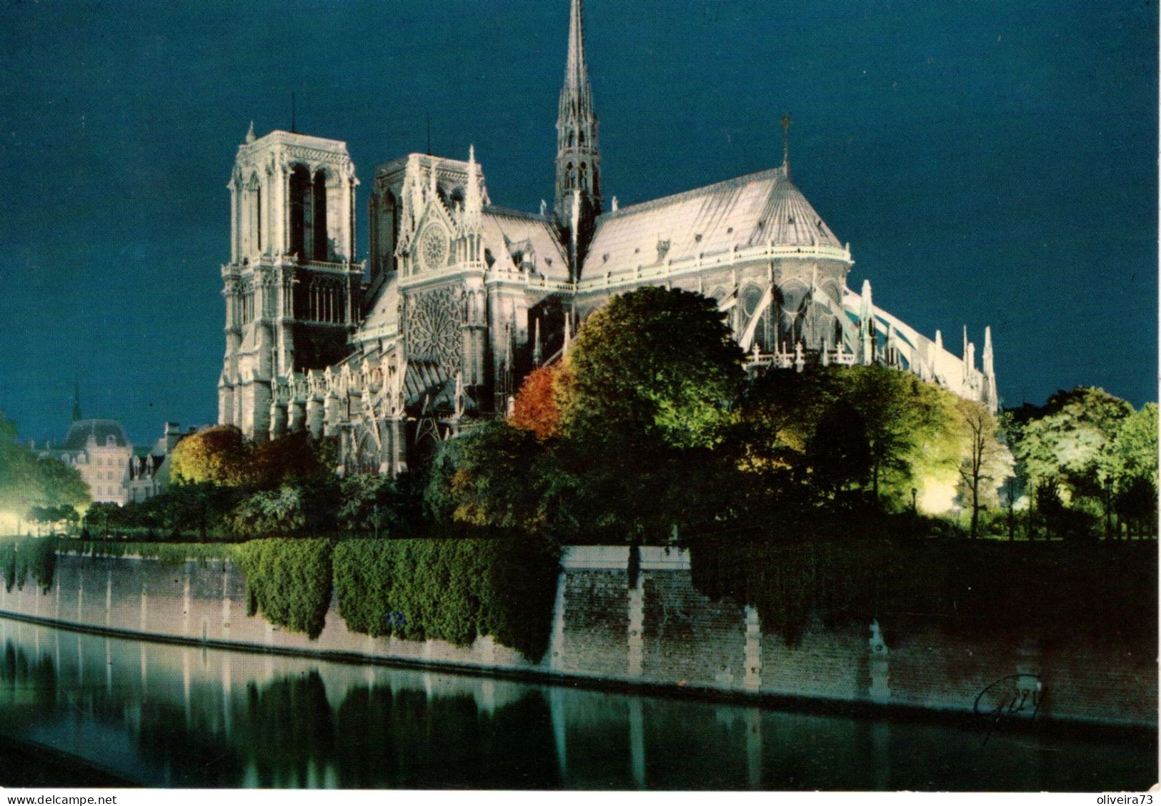 PARIS - Notre-Dame - L'abside Illuminée - Notre Dame De Paris