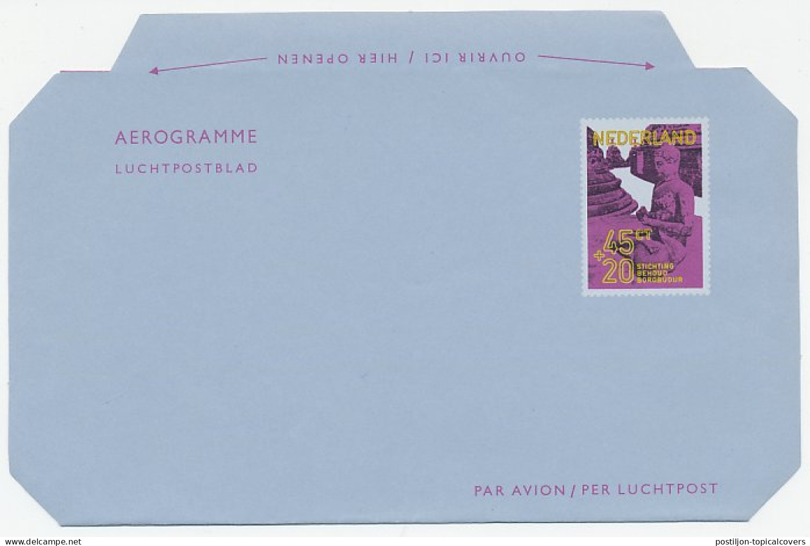 Luchtpostblad G. 22 - Postal Stationery