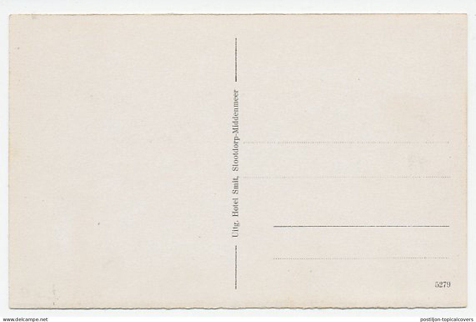 Prentbriefkaart Postkantoor Middenmeer - Altri & Non Classificati