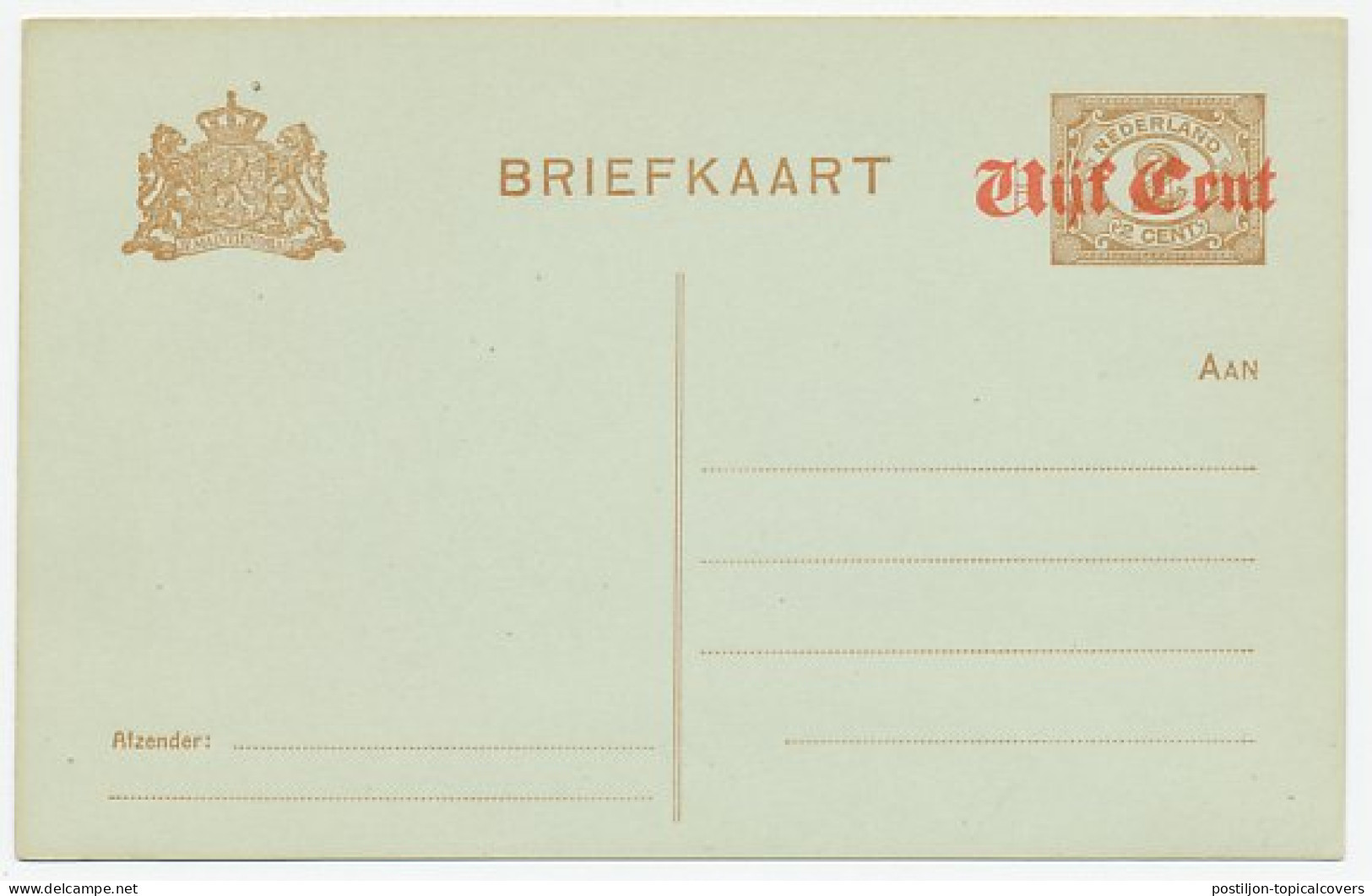 Briefkaart G. 109 - Ganzsachen