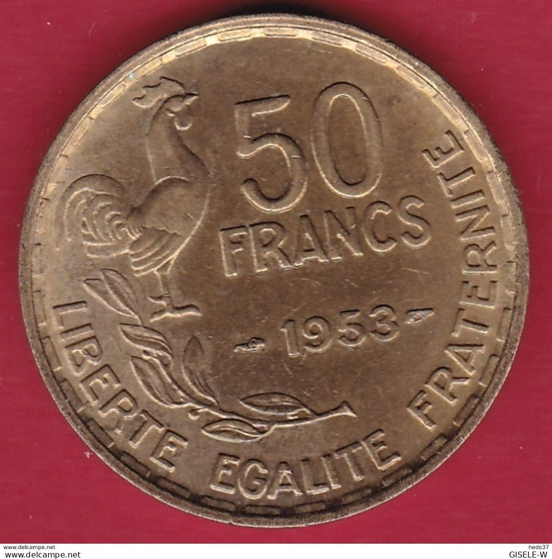 FRANCE / 50  FRANCS 1953 / GUIRAUD - 50 Francs