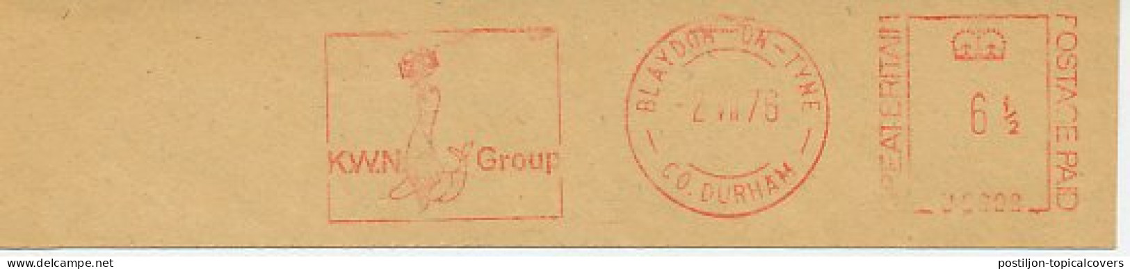 Meter Cut GB / UK 1976 Seal - Lion - Other & Unclassified