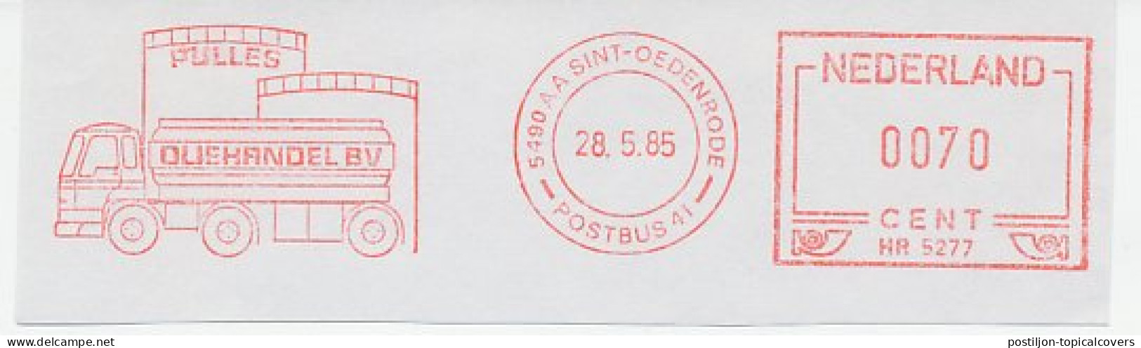 Meter Cut Netherlands 1985 Oil Trade - Other & Unclassified