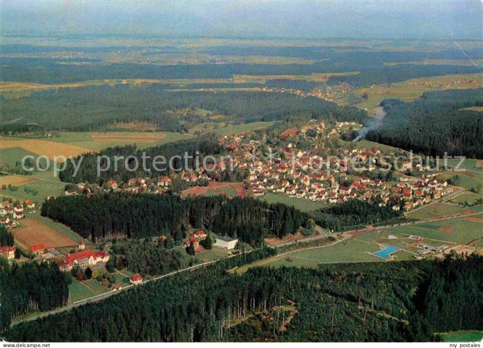 72842492 Koenigsfeld Schwarzwald Fliegeraufnahme Buchenberg - Andere & Zonder Classificatie