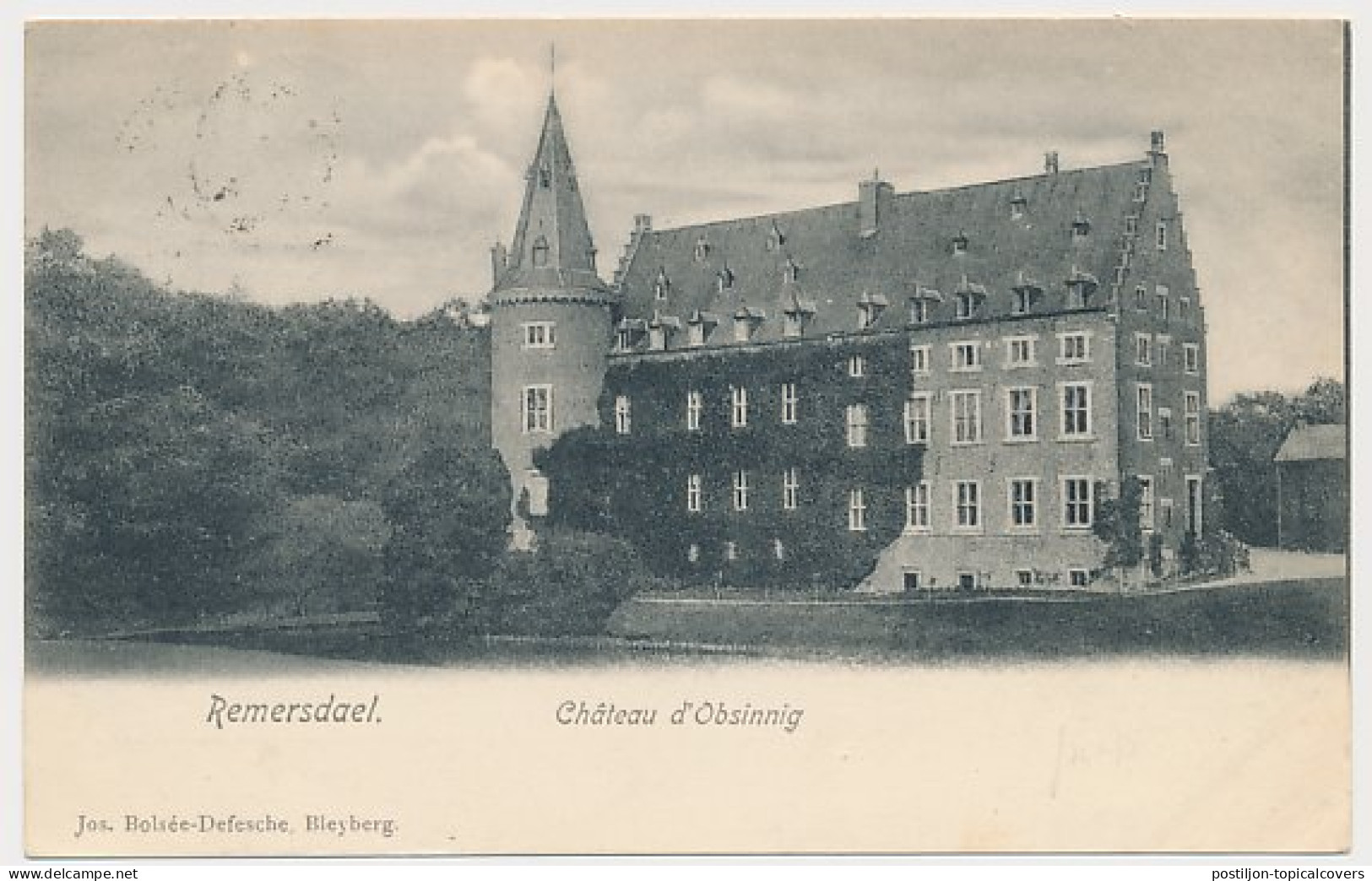 Kleinrondstempel Mechelen (LB:) 1903 - Ohne Zuordnung