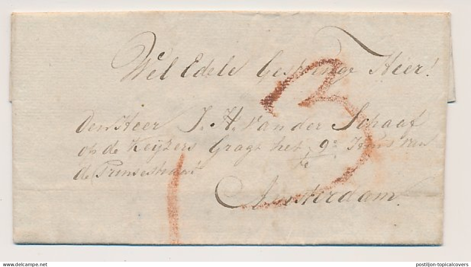 Sneek - Amsterdam 1808 - ...-1852 Prephilately