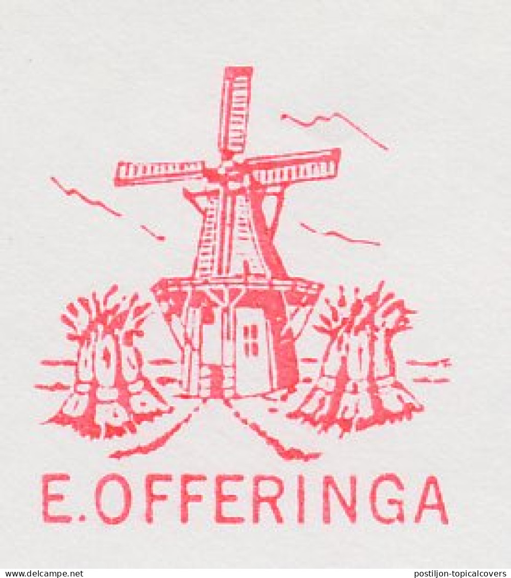 Meter Cut Netherlands 1990 Windmill - Moulins