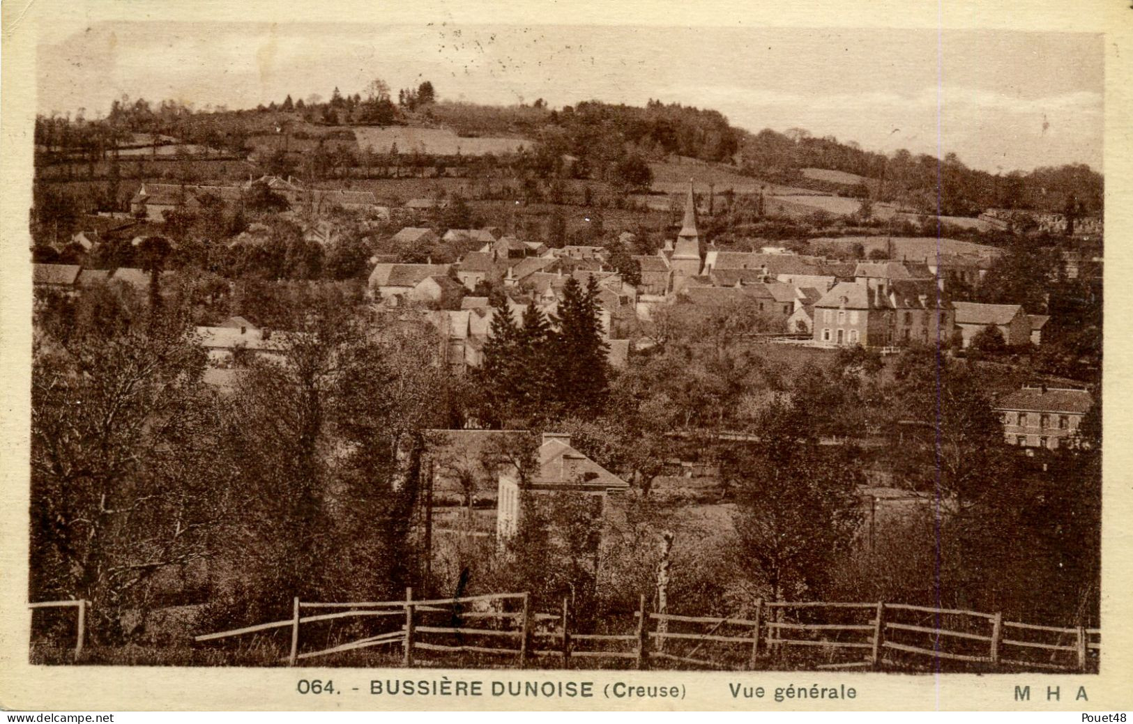 23 - BUSSIERE DUNOISE - Vue Générale. - Autres & Non Classés