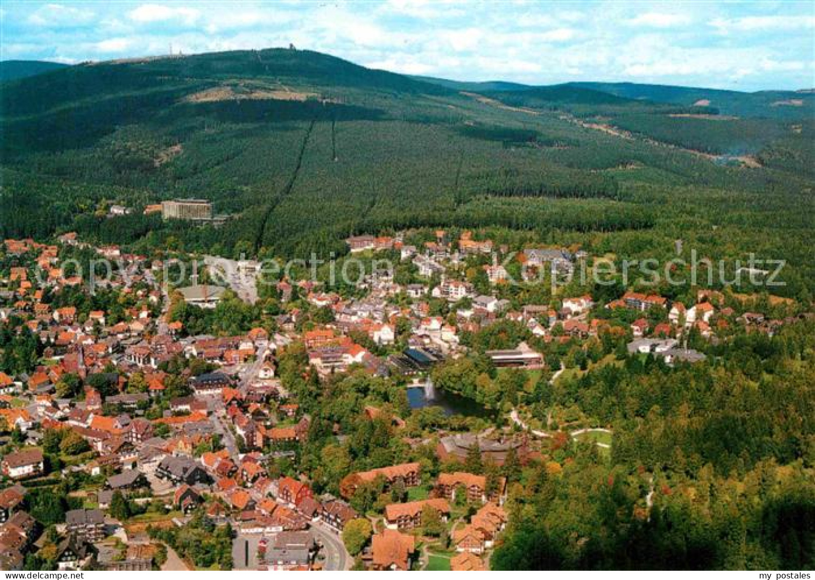 72842395 Braunlage Gesamtansicht Fliegeraufnahme Wurmberg Braunlage - Sonstige & Ohne Zuordnung