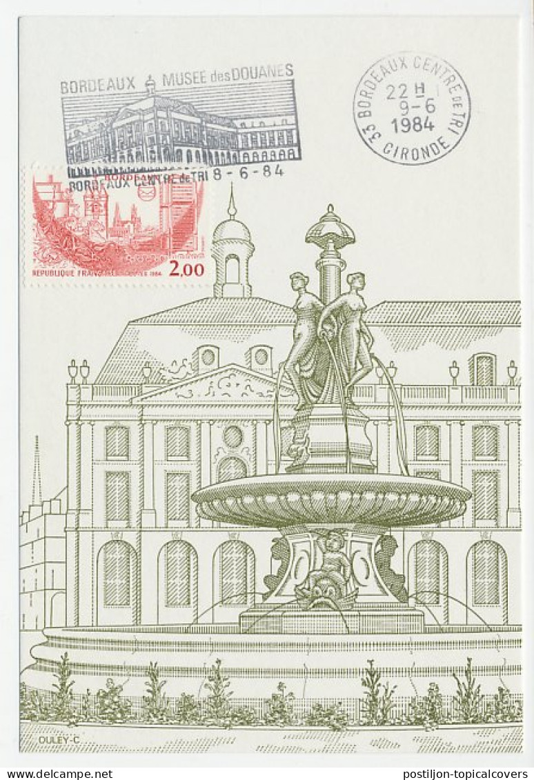Maximum Card France 1984 Philatelic Congress - Other & Unclassified