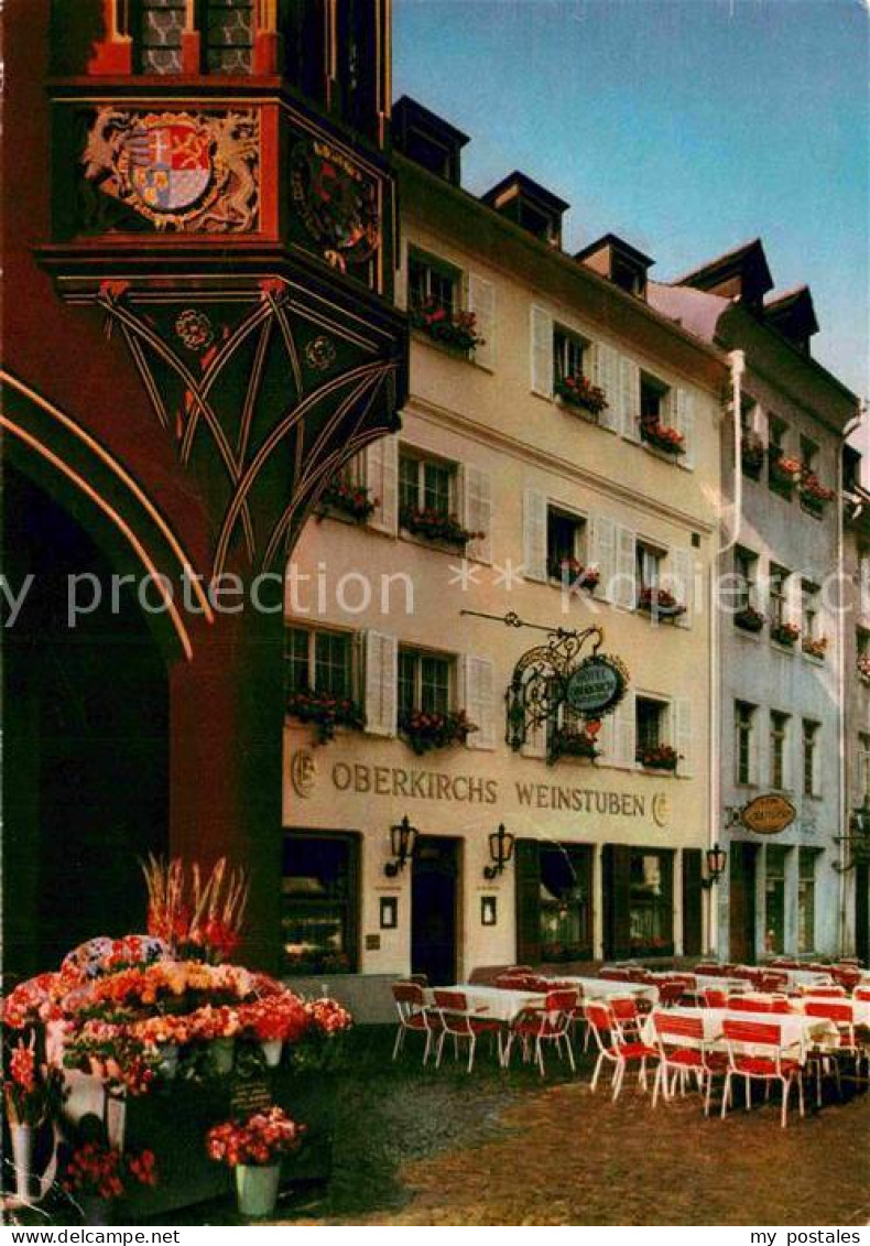 72842362 Freiburg Breisgau Hotel Oberkirchs Weinstuben  Freiburg Breisgau - Freiburg I. Br.