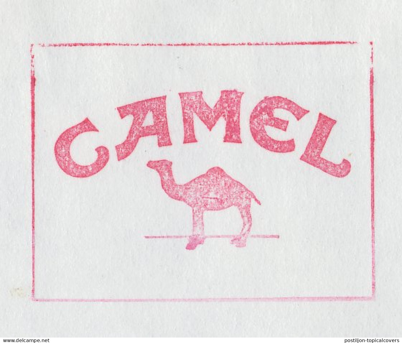 Meter Cover Netherlands 1987 Camel - Sonstige & Ohne Zuordnung