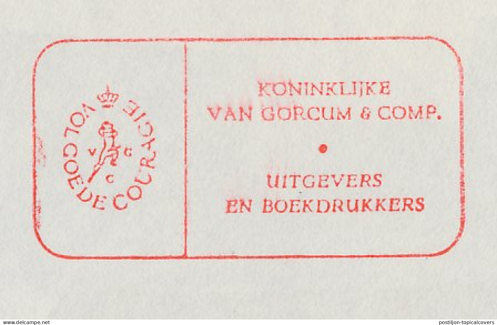 Meter Cover Netherlands 1967 Books - Publisher - Printing House - Non Classés