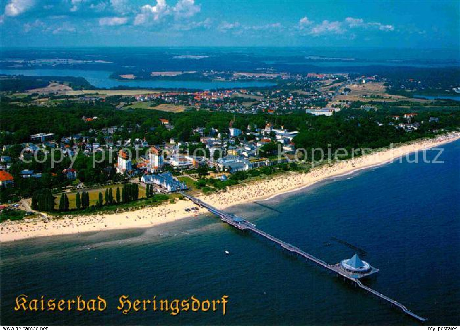 72842346 Heringsdorf Ostseebad Usedom Fliegeraufnahme Ostseebad Heringsdorf - Sonstige & Ohne Zuordnung