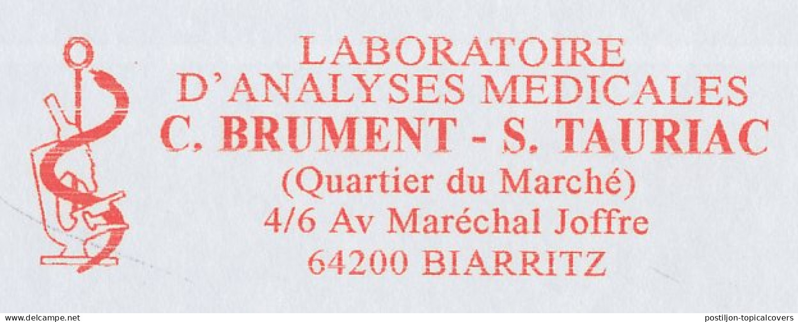 Meter Cover France 2002 Microscope - Andere & Zonder Classificatie