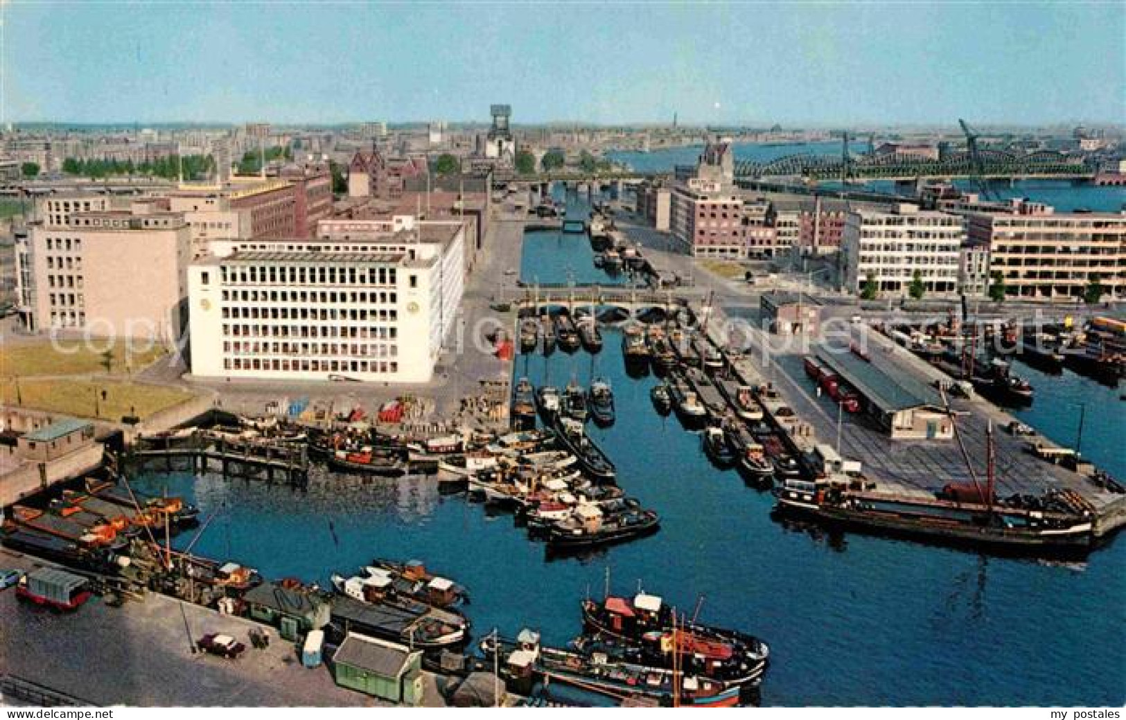 72842314 Rotterdam Fliegeraufnahme Hafen Centrum  - Andere & Zonder Classificatie