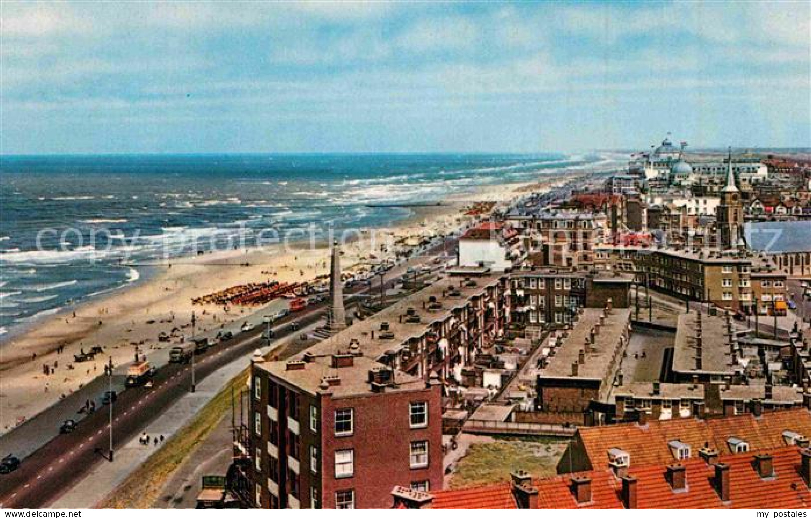 72842308 Scheveningen Fliegeraufnahme Mit Strand Scheveningen - Other & Unclassified