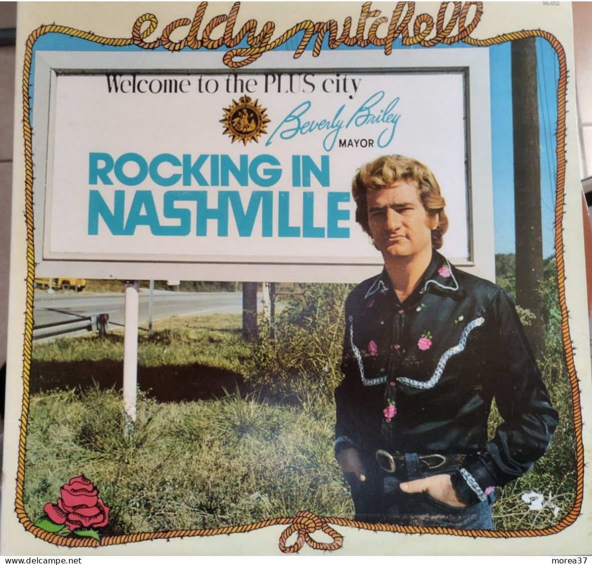 EDDY MITCHELL Rocking In Nashville   BARCLAY  90.012   (CM4  ) - Autres - Musique Française