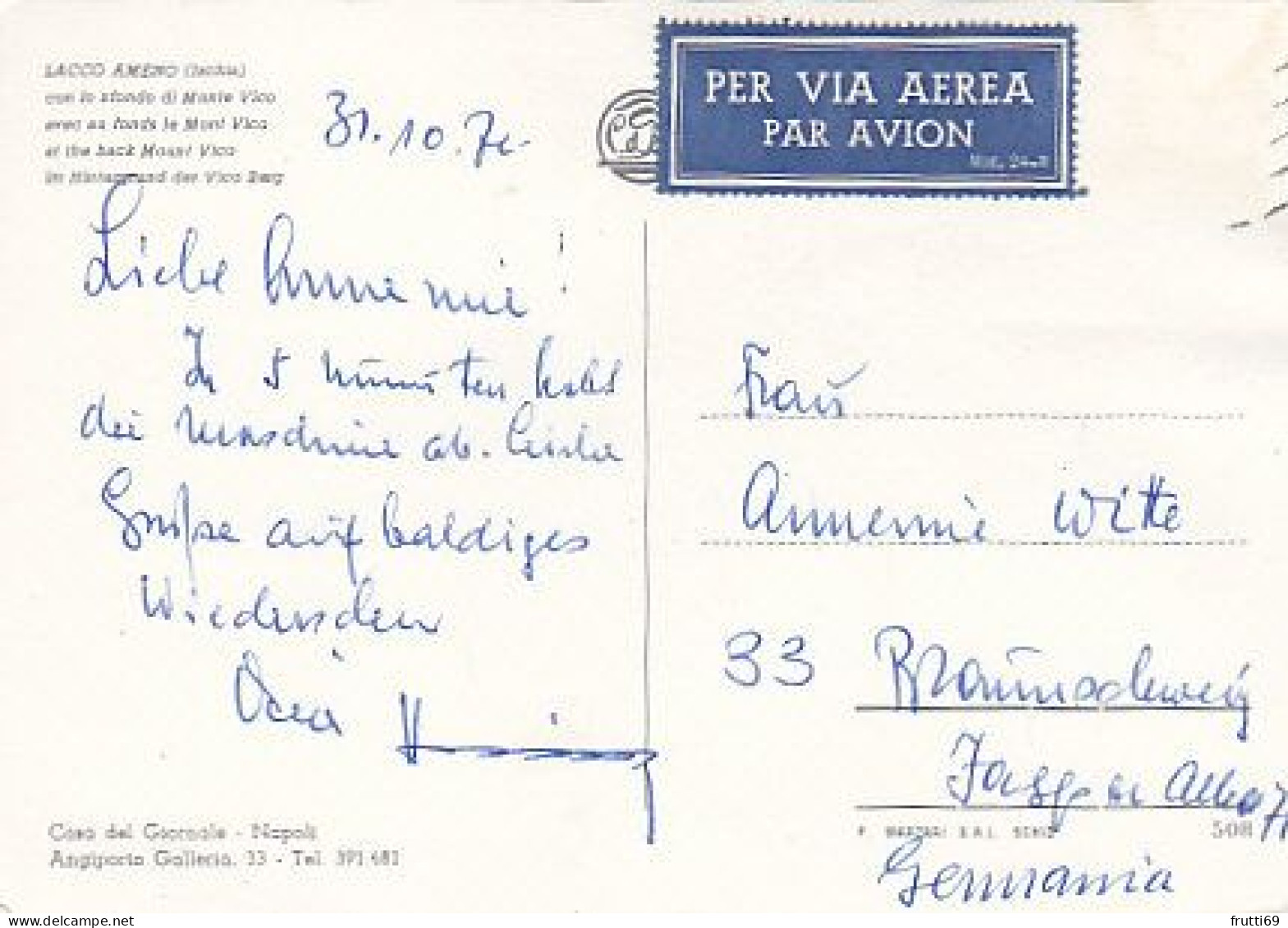 AK 211389 ITALY - Ischia  Lacco Ameno - Altri & Non Classificati