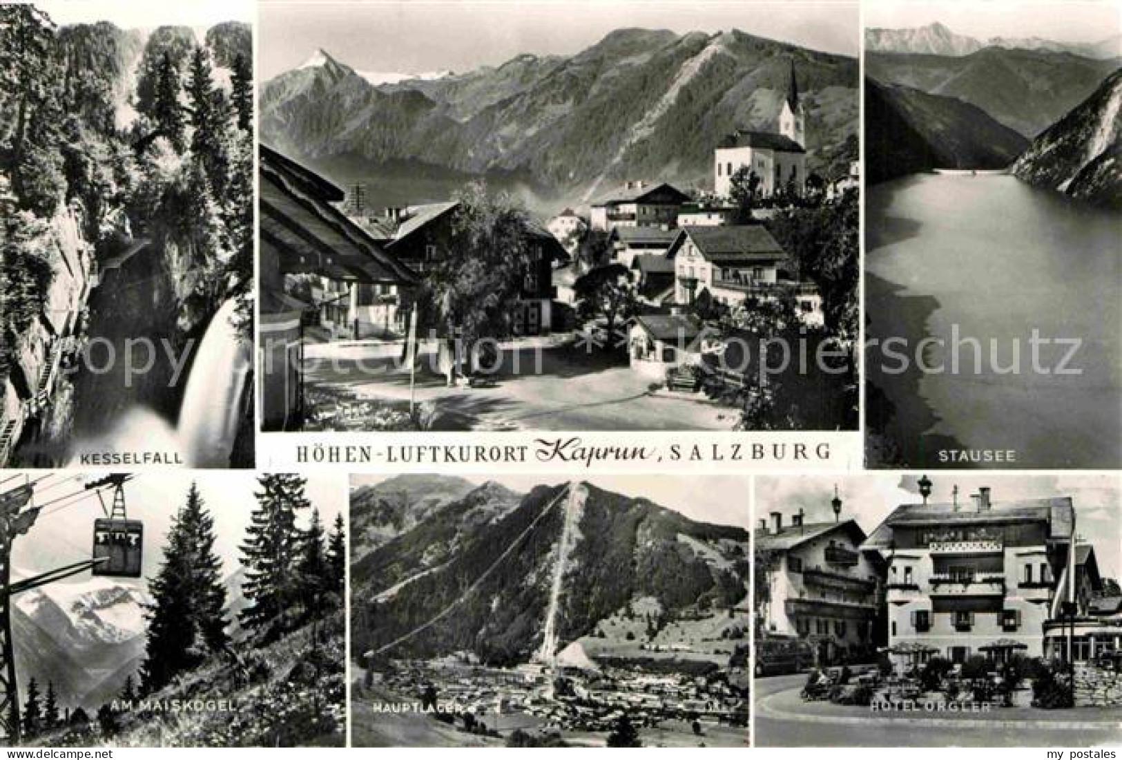 72842283 Kaprun Kesselfall Stausee Maiskogel Hauptlager Hotel Orgler Kaprun - Altri & Non Classificati