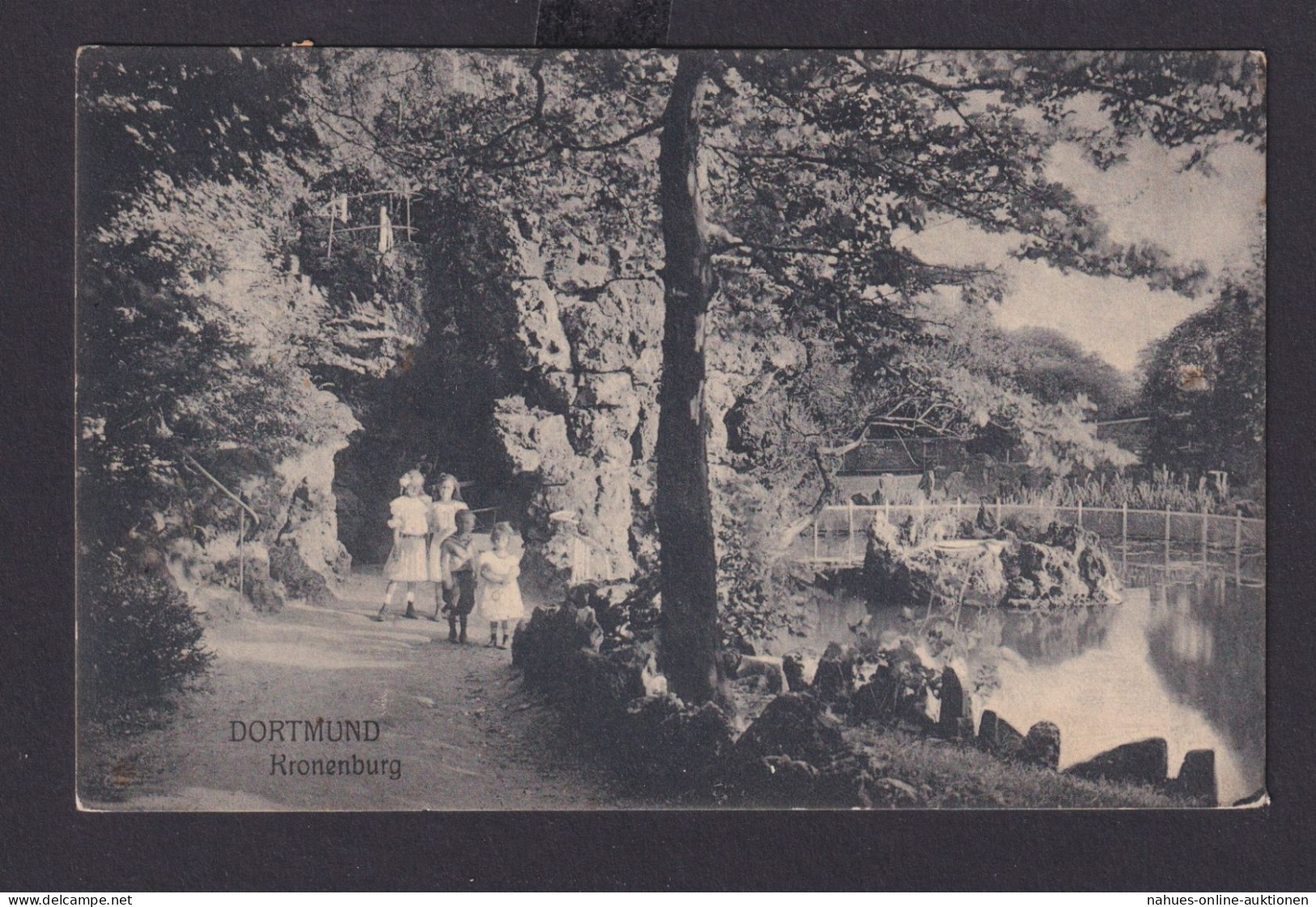 Ansichtskarte Dortmund NRW Kronenburg Ausflug Erholung Ab Metz 09.08.1911 - Otros & Sin Clasificación