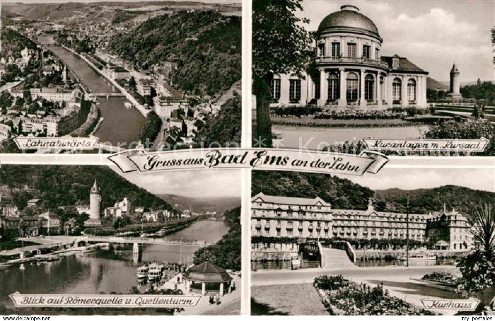 72842245 Ems Bad Lahnabwaerts Kuranlagen Kursaal Roemerquelle Kurhaus Ems Bad - Bad Ems