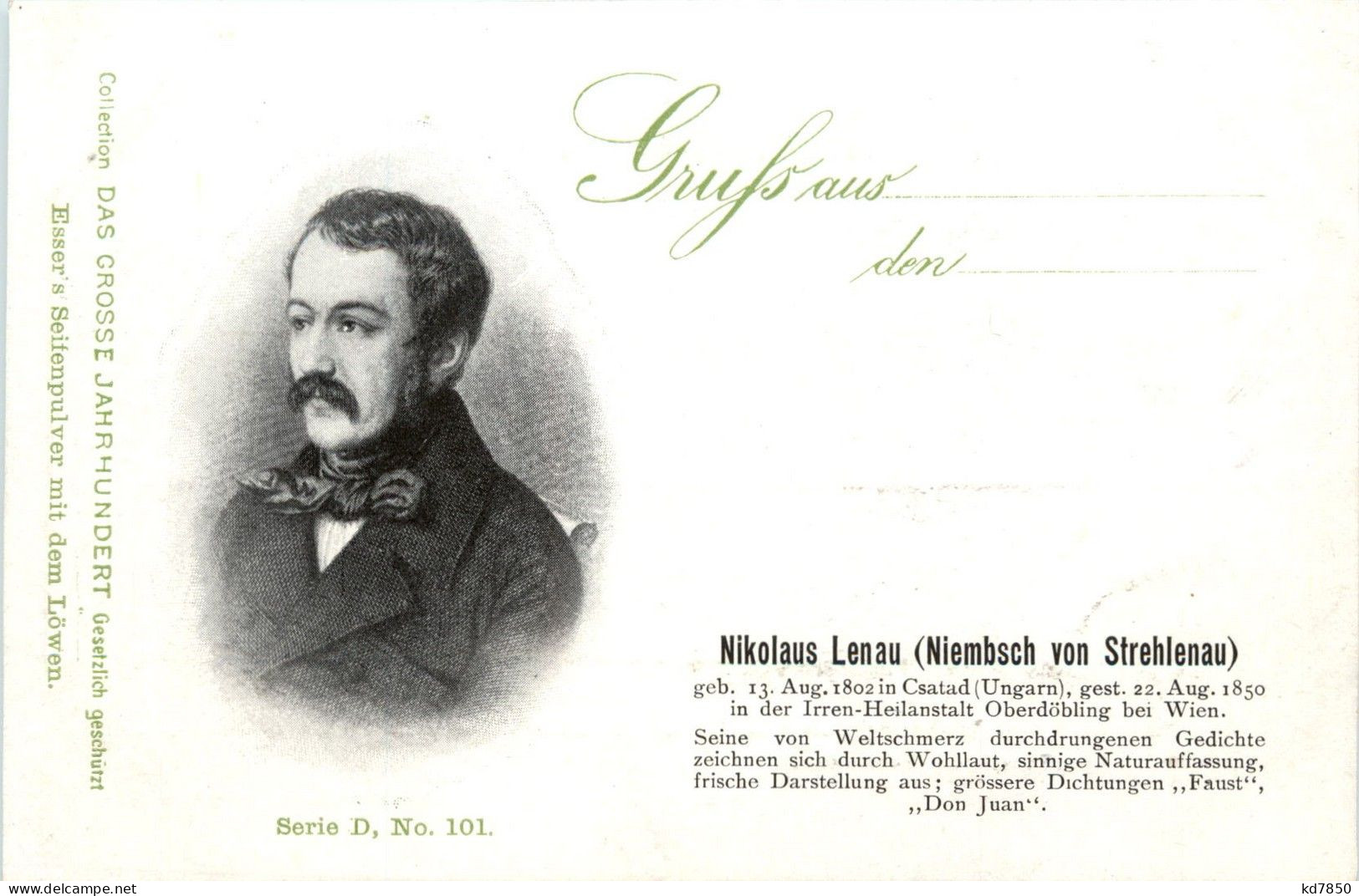 Nikolaus Lenau - Writers