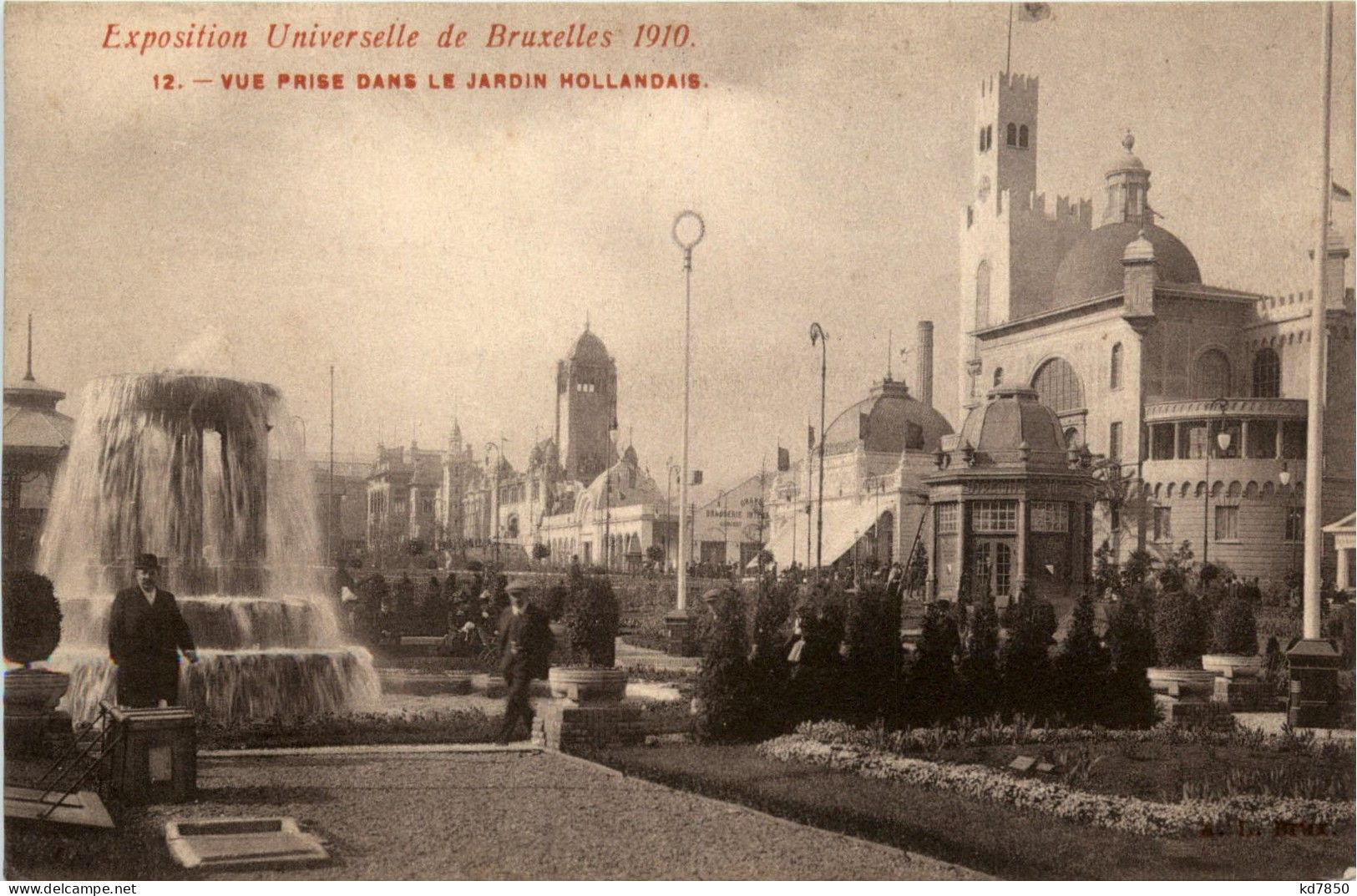 Exposition Universelle De Bruxelles 1910 - Exposiciones Universales