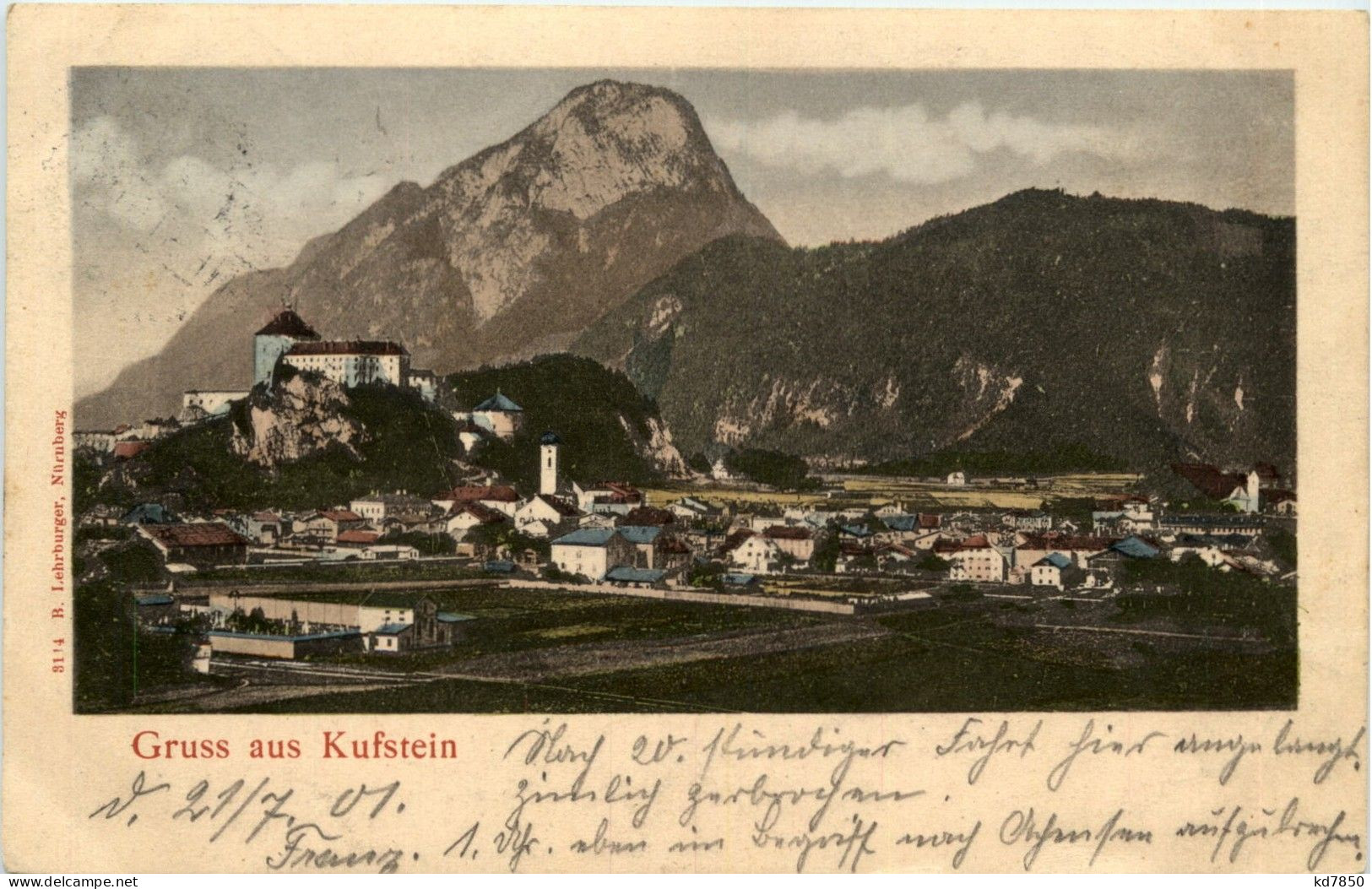 Kufstein, Kaiserbebirge Und Umgebung/Tirol - Kufstein - Festung - Altri & Non Classificati