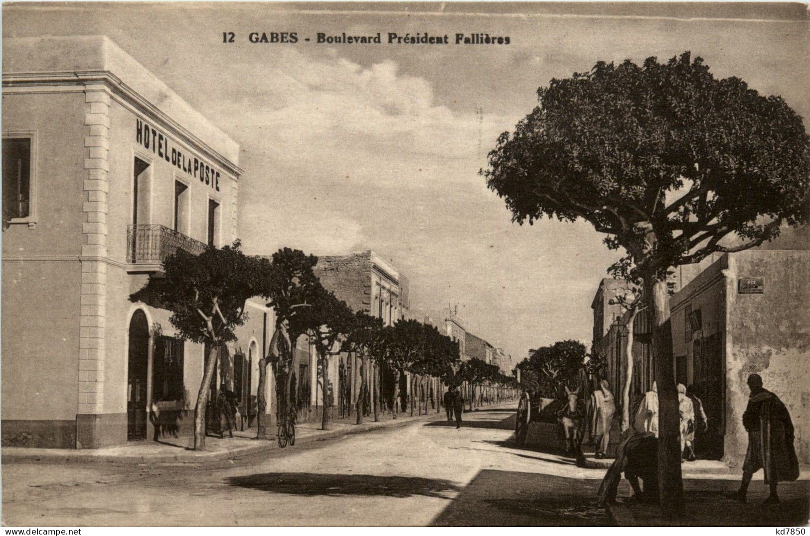 Gabes - Boulevard President Fallieres - Tunisia