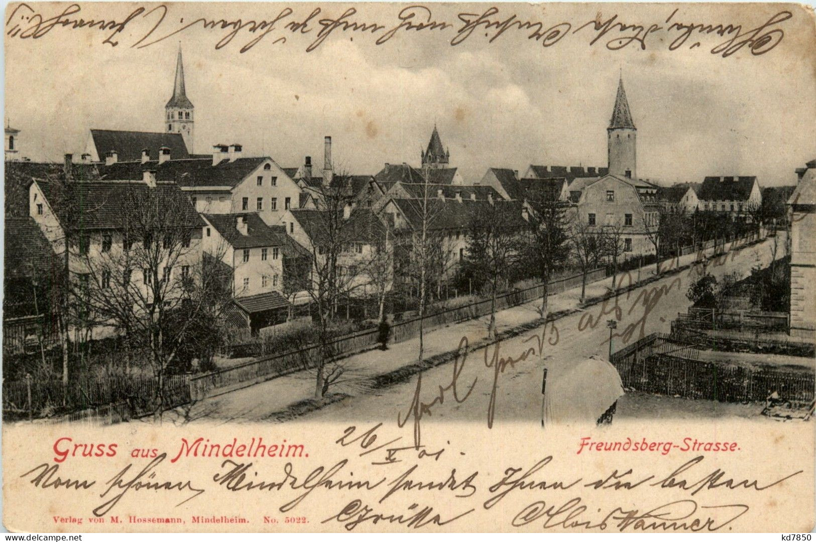 Gruss Aus Mindelheim - Freundsberg Strasse - Mindelheim