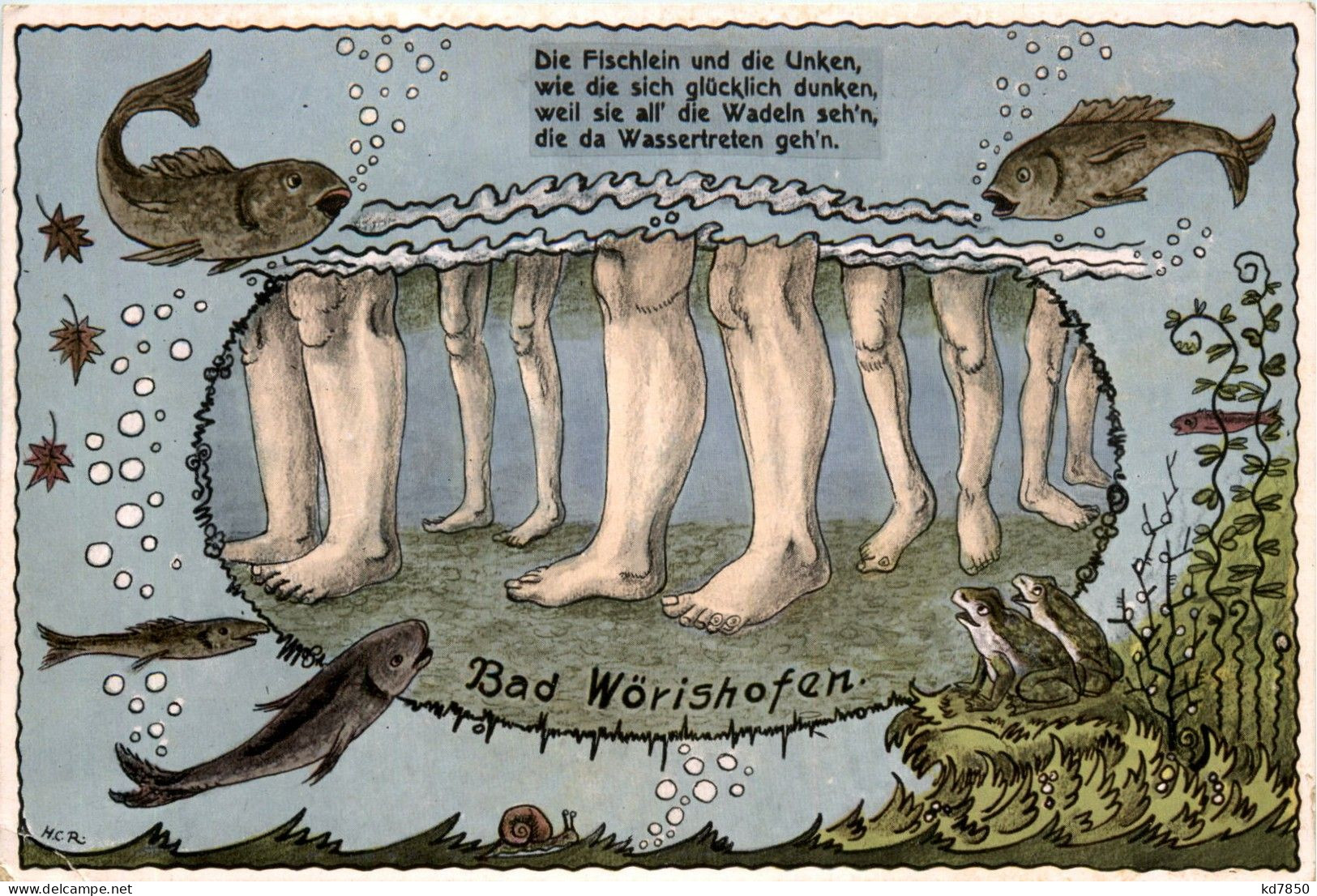 Wörishofen - Frosch Fische - Bad Wörishofen