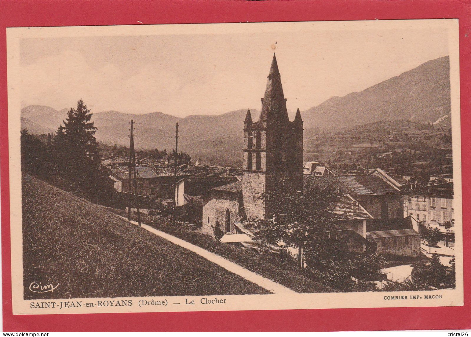 Saint Jean En Royans  Le Clocher - Otros & Sin Clasificación