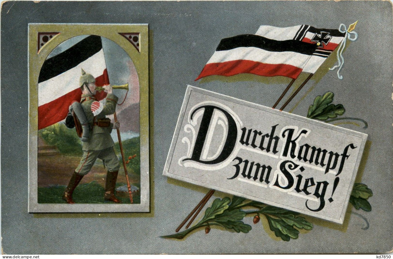 Durch Kampf Zum Sieg - War 1914-18