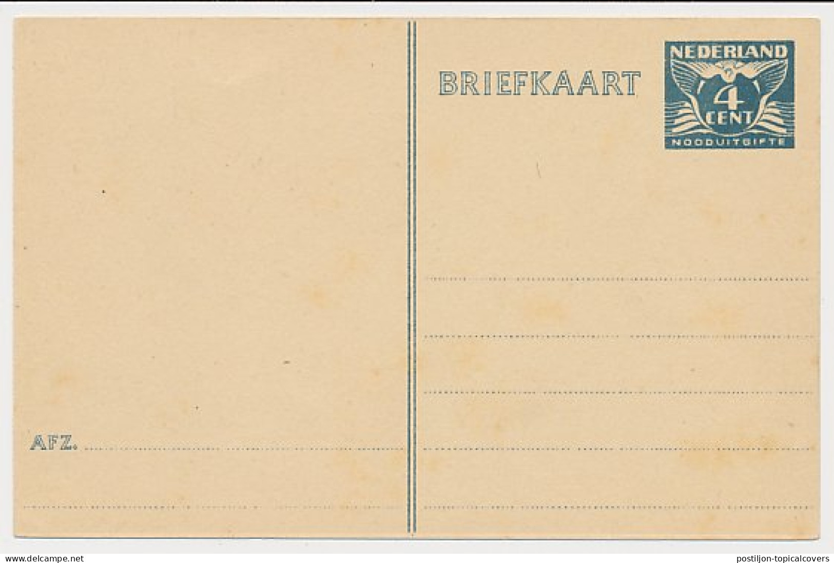 Briefkaart G. 276 - Ganzsachen
