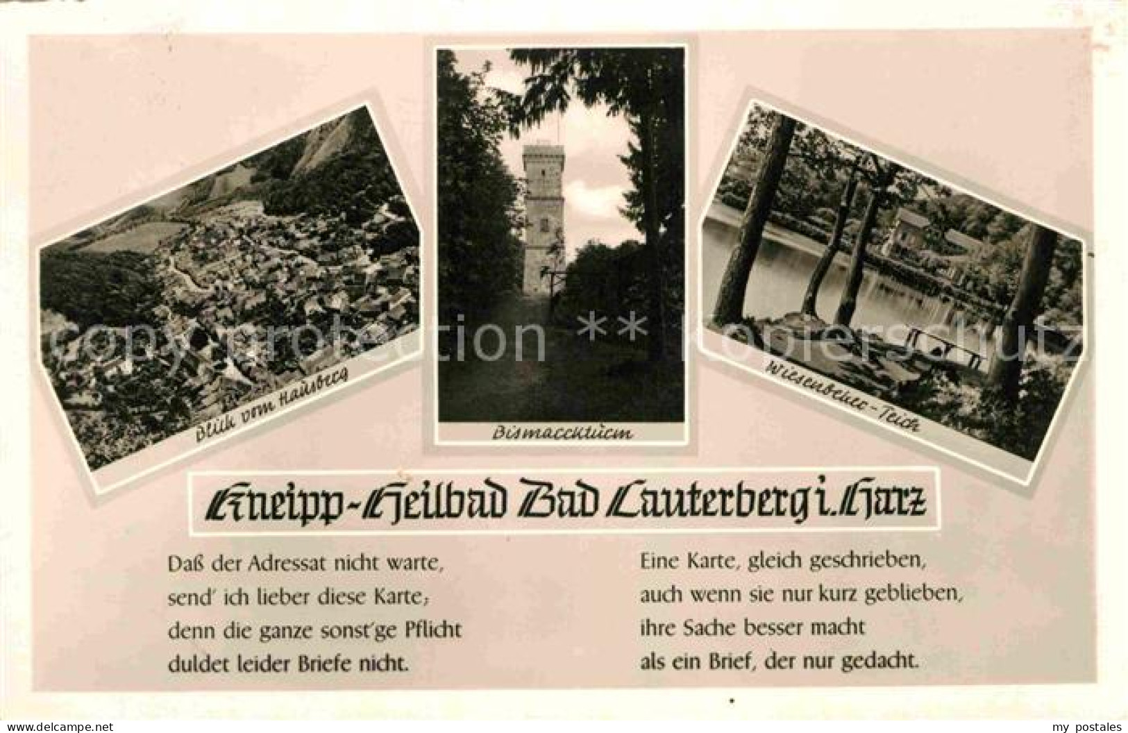 72842165 Bad Lauterberg Hausberg Bismarckturm Wiesenbeker Teich Bad Lauterberg - Bad Lauterberg