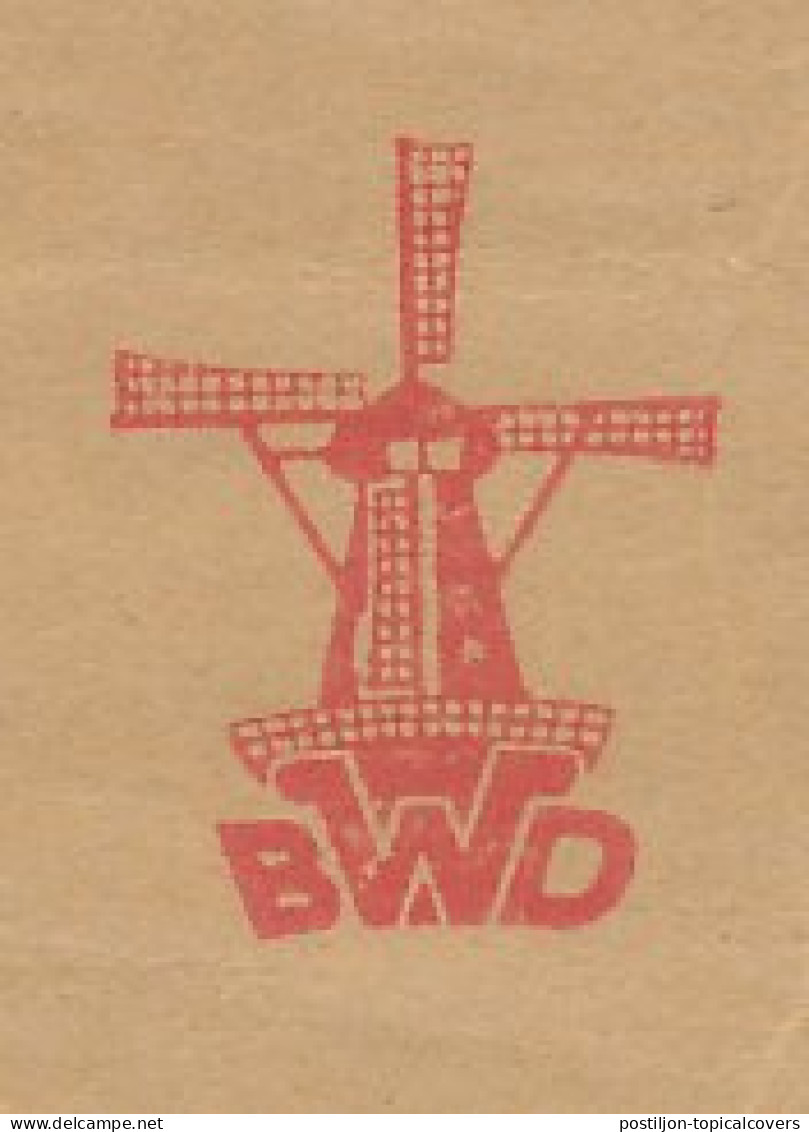 Meter Cut Netherlands 1984 Windmill - Mühlen