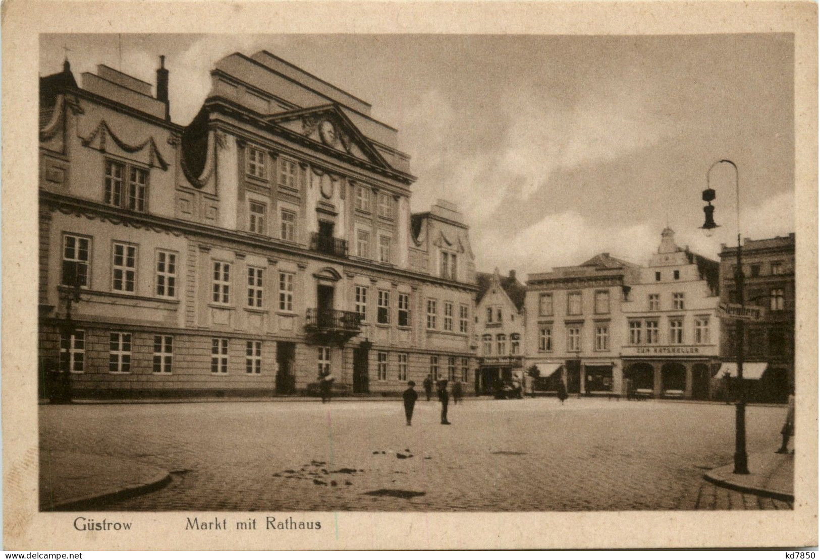 Güstrow - Markt Mit Rathaus - Guestrow