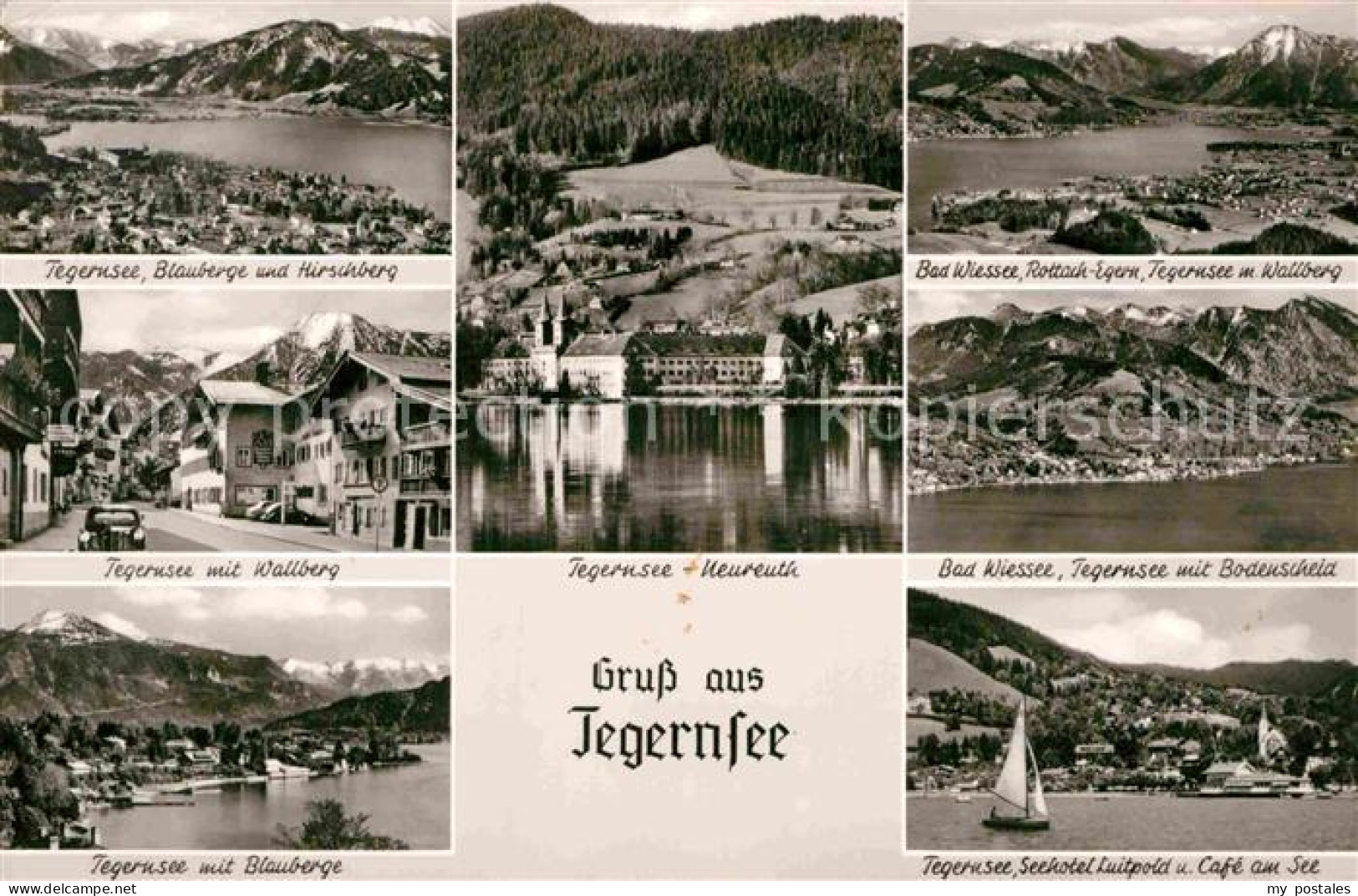 72842158 Tegernsee Blauberge Hirschberg Wallberg Seehotel Luitpold Cafe Am See T - Tegernsee