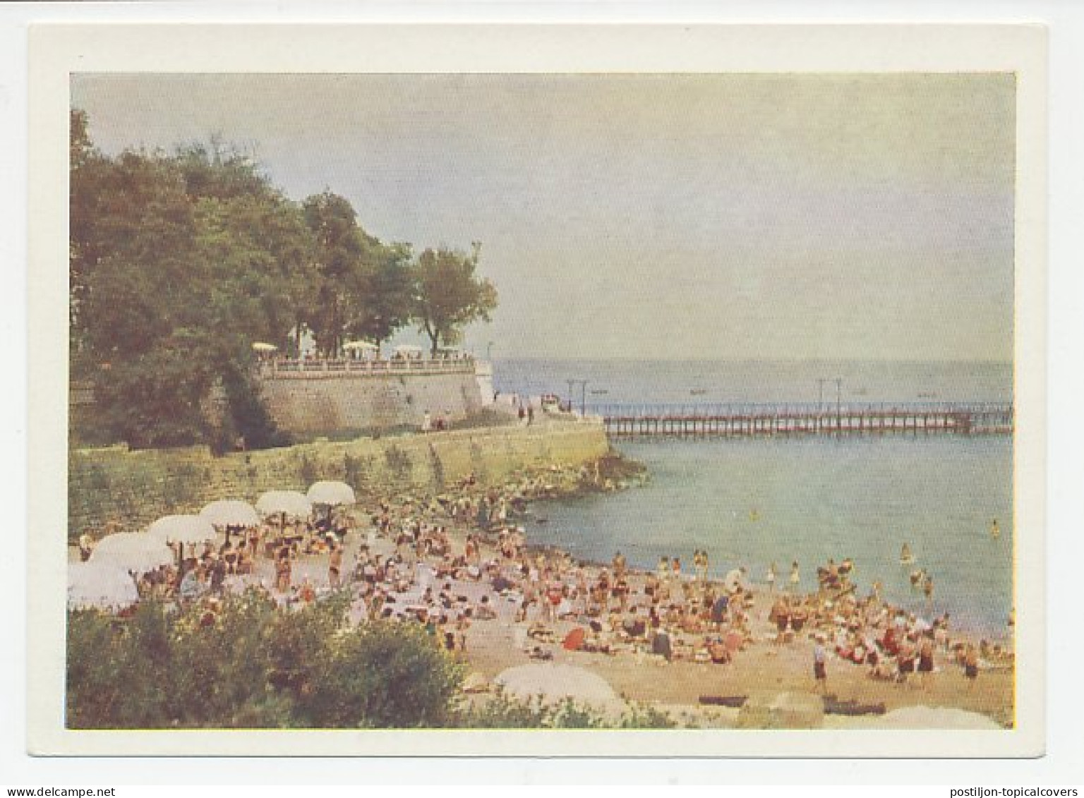 Postal Stationery Soviet Union 1960 Beach - Andere & Zonder Classificatie