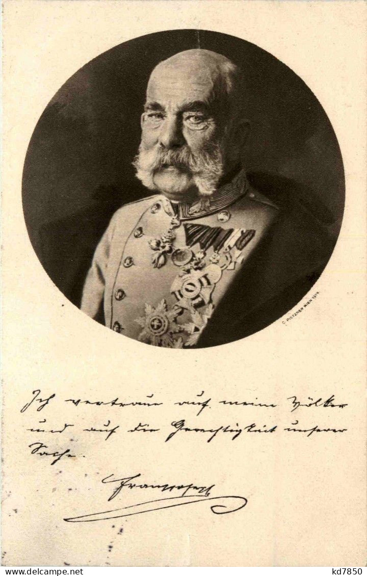 Kaiser Franz Josef - Königshäuser