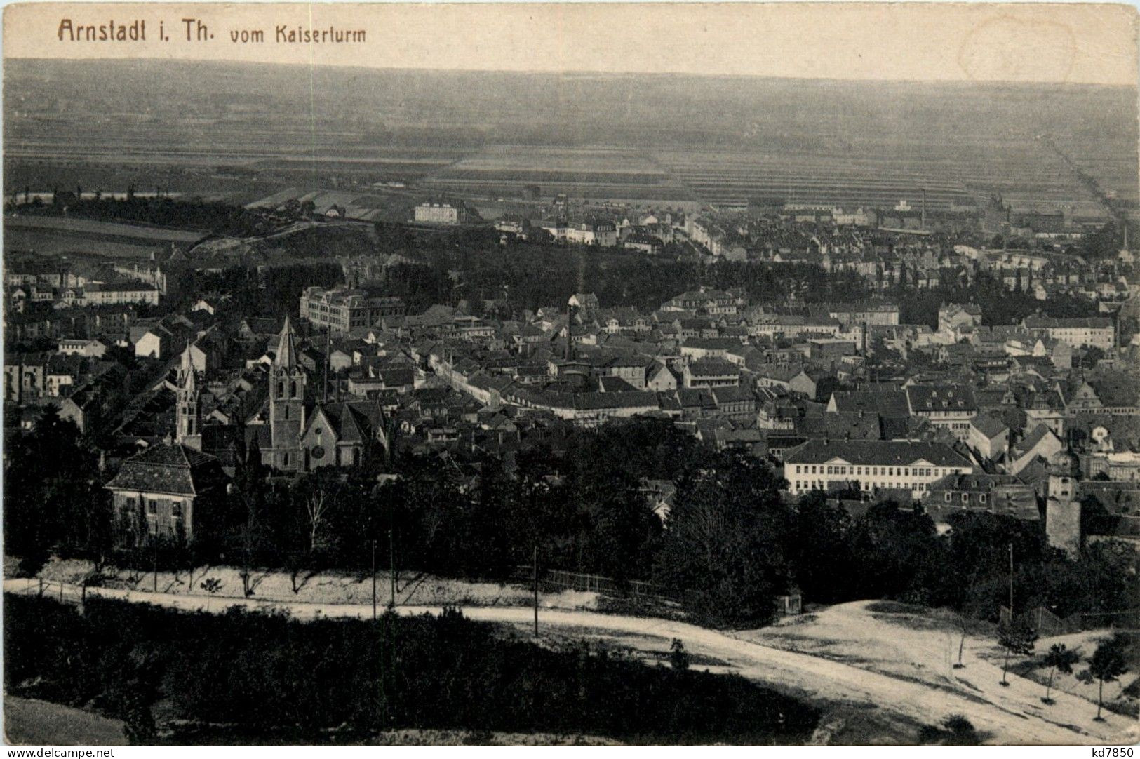 Arnstadt/Thür. - Vom Kaiserturm - Arnstadt