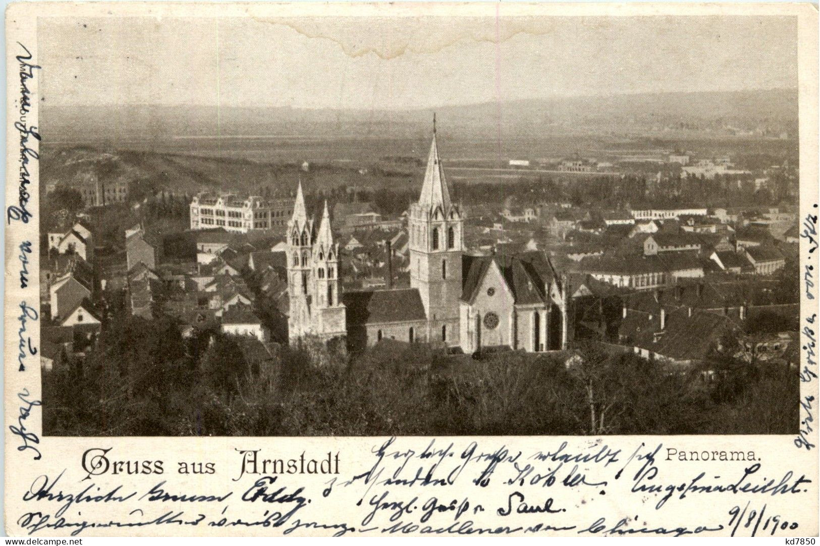 Arnstadt/Thür. - Panorama - Arnstadt