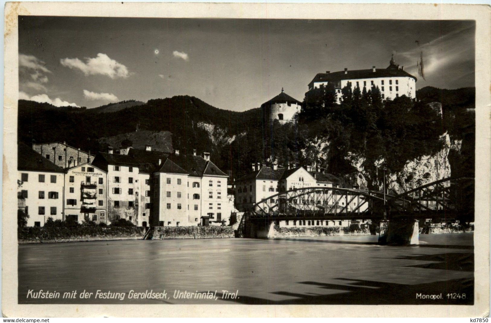 Kufstein Mit Der Festung Geroldseck - Altri & Non Classificati