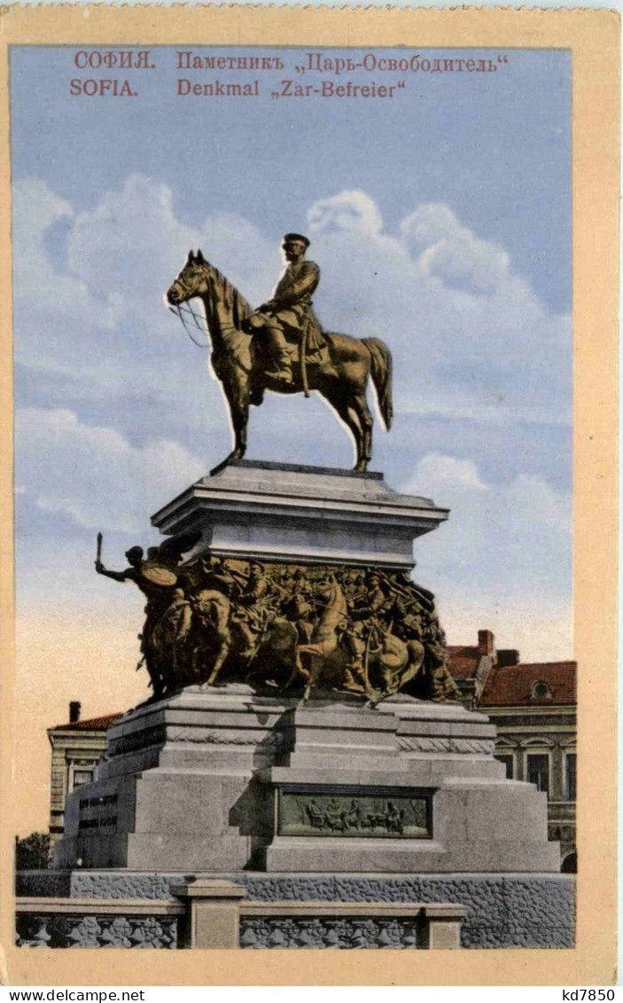 Sofia - Denkmal Tar Befreier - Bulgaria