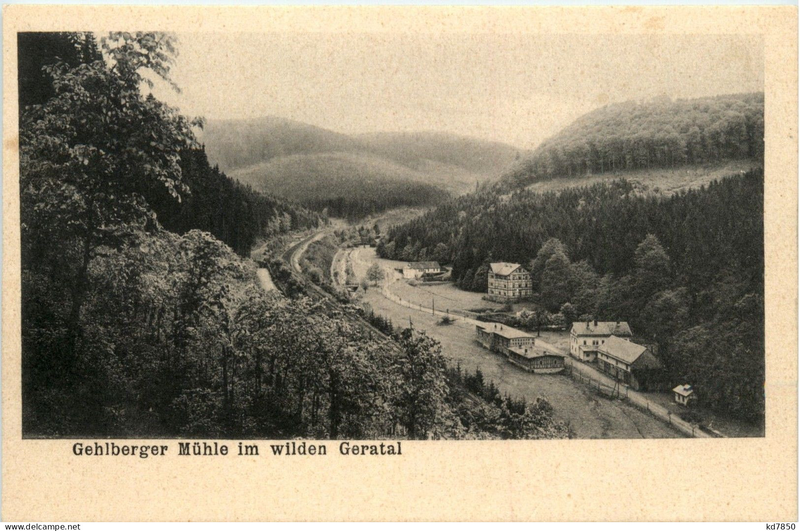 Gehlberger Mühle Im Wilden Geratal - Suhl